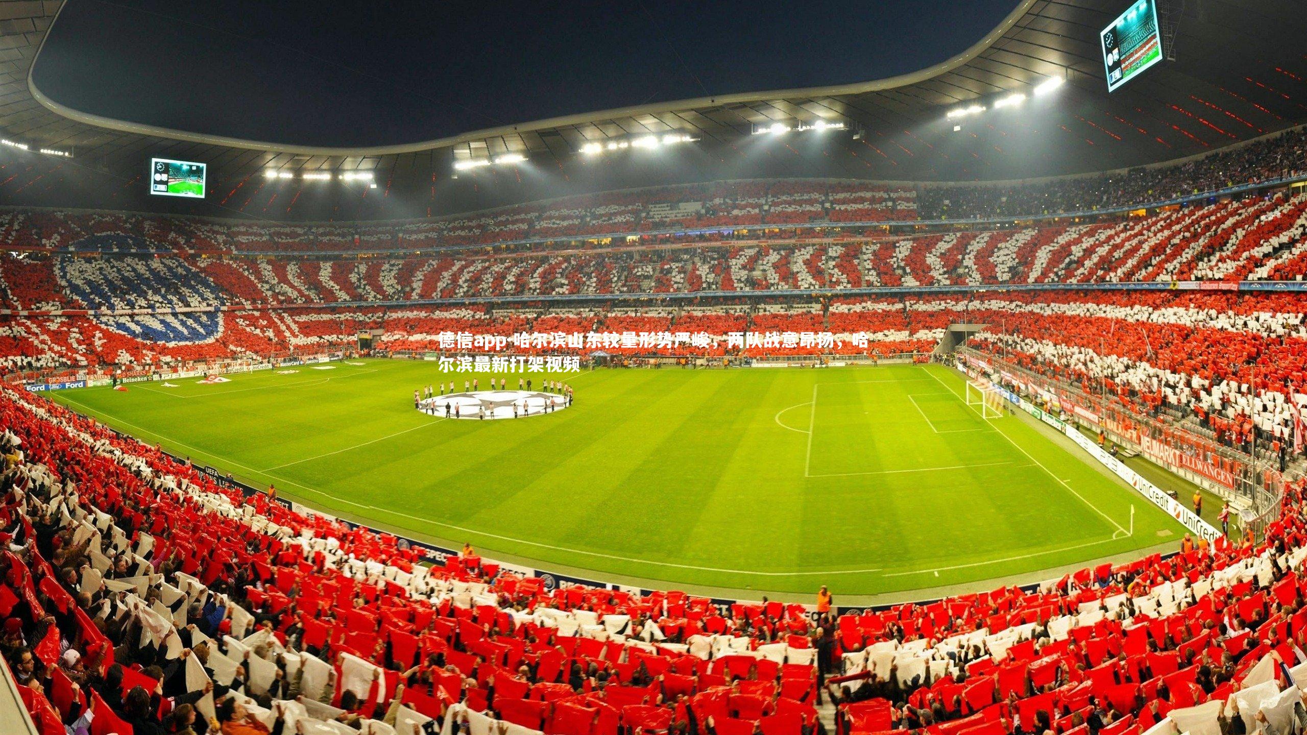 德信app-哈尔滨山东较量形势严峻，两队战意昂扬，哈尔滨最新打架视频